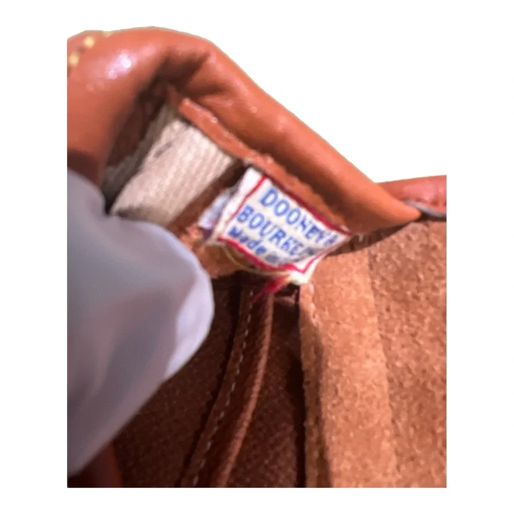 Dooney & Bourke Calvary Crossbody Tan Mini Bag. - Picture 2 of 7